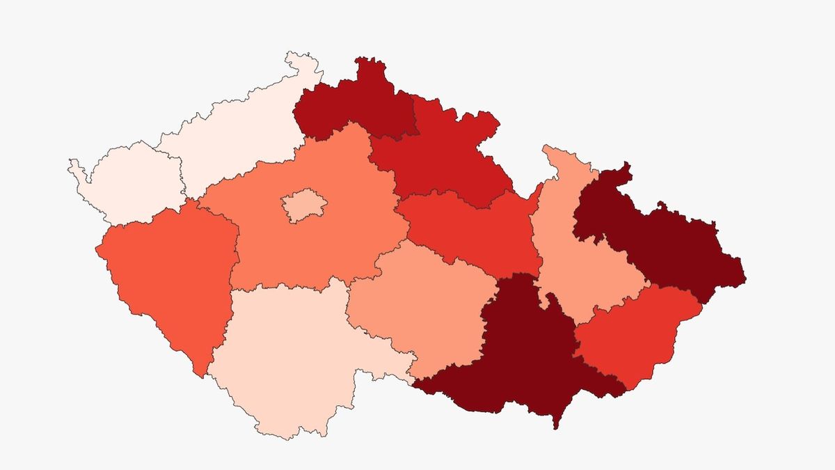 V Česku v pondělí přibylo 34 941 nakažených